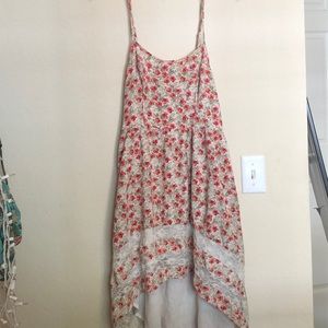 Floral xhileration train dress
